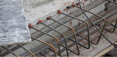 ضوابط طراحی عمق کاشت میلگرد در بتن